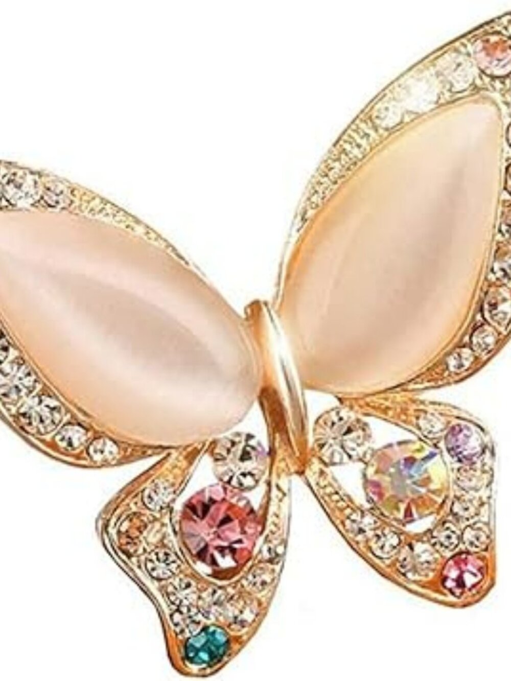 NEW STUNNING Butterfly Brooch Rhinestone Brooch Fashion Colorful Butterfly